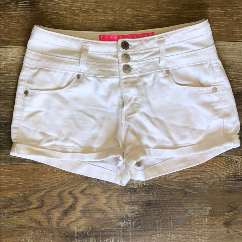 White shorts